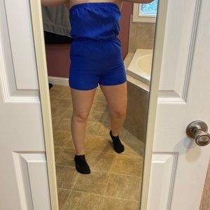 Blue romper